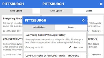 Pittsburgh - Update Latest News