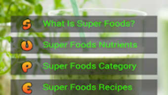 Super Foods Guide