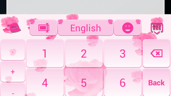 Pink Rose Keyboard