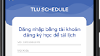 TLU Schedule Lịch học ĐH Thủy