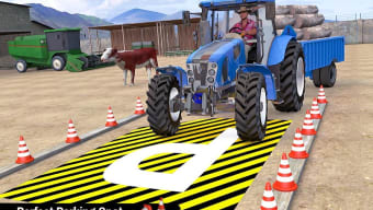 Tractor Trolley Parking Games