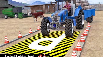 Tractor Trolley Parking Games