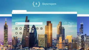 Skyscrapers HD Wallpapers New Tab