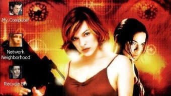 Resident Evil The Movie Desktop Theme