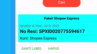 Lacak Paket - Cepat dan Akurat