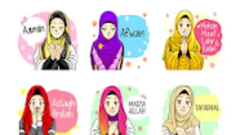 Hijab Sticker For WhatsApp - WAStickerApps