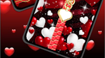 Heart Zipper Screen Lock