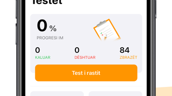 Autoshkolla Kosovë - Testet