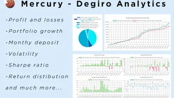 Mercury for Degiro - Dashboard Analytics