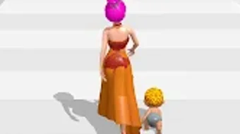 Good  Bad Mom: 3D Run Games