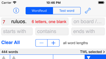 Words Finder WordfeudTWL
