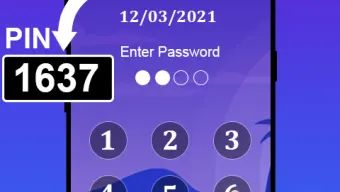 Screen Lock: Current Time Password & Date Password