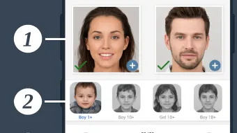 BabyPredictor - Generate your future baby face