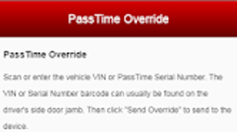 PassTime Override