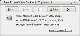 Topview Screen Video Capture