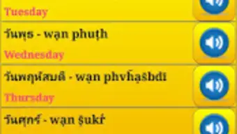 Learning Thai Language