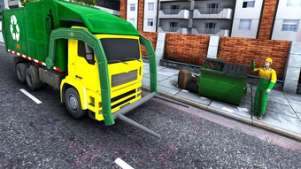 Road Sweeper Garbage Truck Sim