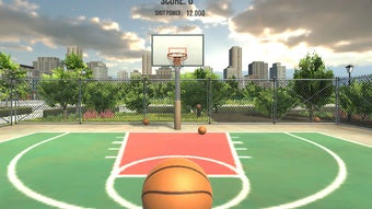 Basketball Court Real Shoot Game