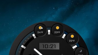 Clock Widgets With Weather