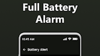 Full Battery Charge Alarm