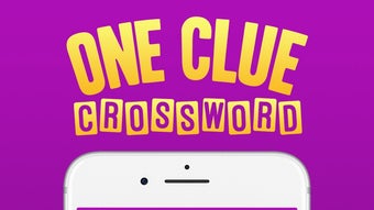 One Clue Crossword