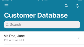 Customer Database