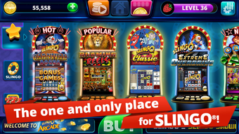 Slingo Arcade - Slots  Bingo