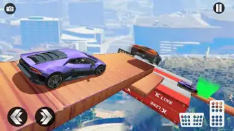 Impossible Car Stunts Racing 2018 3D Sky Tracks