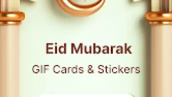 Eid Mubarak GIF Stickers 2024