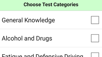 Car Driver Knowledge Test DKT