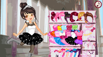 Ballerina Dress Up Girl Game