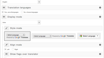 Prisna GWT 8211 Google Website Translator