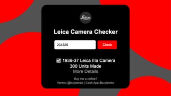 Leica Camera Checker