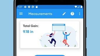 Body Measurement Body Fat and Weight Loss Tracker