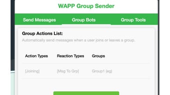 WAPP Group Sender