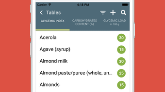 Glycemic Index Load Net Carbs