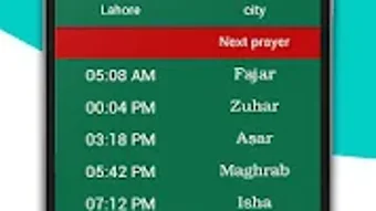 Prayer Times and Azan for Musl