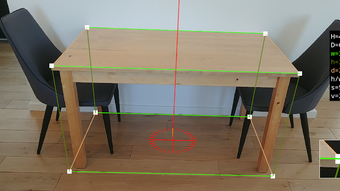 3D Measurement App - Plumb-bob