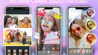 Selfie Camera with AR Stickers