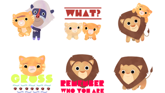 The Lion King Stickers