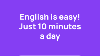 10 Minute English