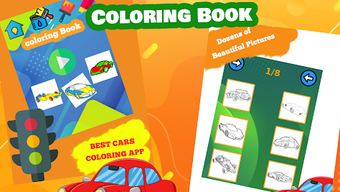 Cars Coloring Book: Cars Game