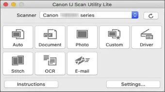 Canon IJ Scan Utility