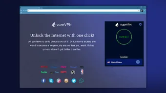 VuzeVPN Chrome Extension