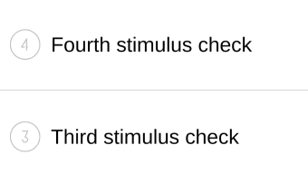 4th stimulus check info update