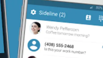 Sideline – 2nd Phone Number