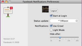 Facebook Desktop Notifications