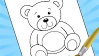 Teddy Bear Coloring Book