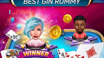 Gin Rummy Stars - Card Game