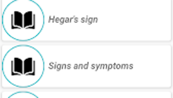 Signs and symptoms